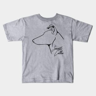 Proud Smooth Collie profile dog lover Kids T-Shirt